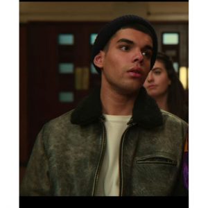 Alternative view of Sex Education S02 Rahim Blue Jacket