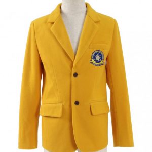 Alternative view of Spiderman Homecoming Yellow Wool Jacket