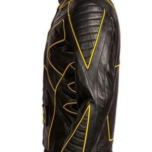 Alternative view of X-MEN THE LAST STAND WOLVERINE BLACK LEATHER JACKET