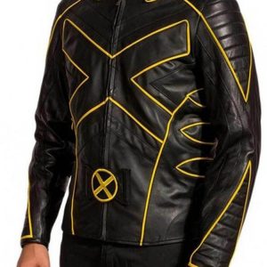 X-MEN THE LAST STAND WOLVERINE BLACK LEATHER JACKET