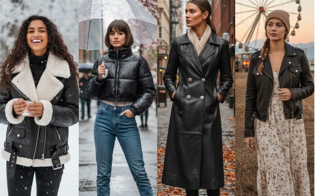 13 Best Black Leather Jackets for Women in 2025