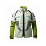 Apex Legends Crypto White and Green Jacket Front