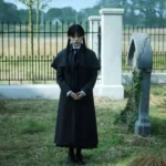 Wednesday S2 Jenna Ortega Long Coat