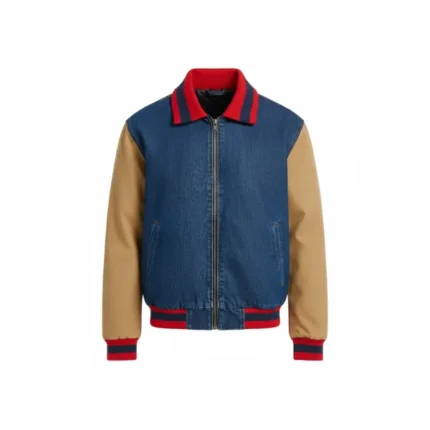 Wrangler x Stranger Things Will Varsity Jacket Front